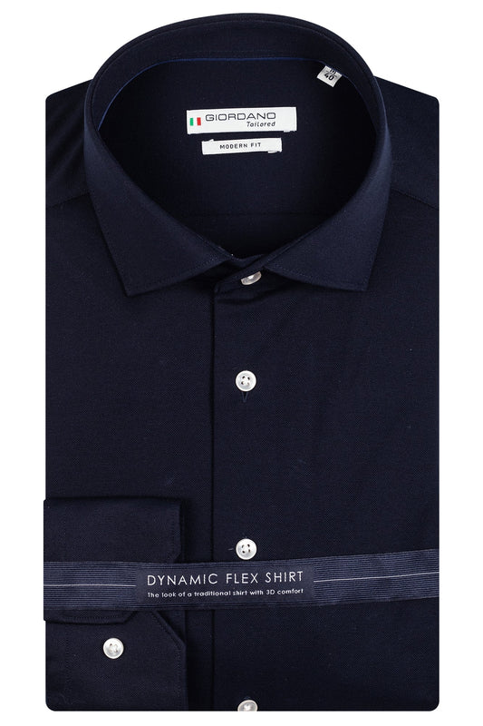 Giordano Navy Dynamic Flex Shirt