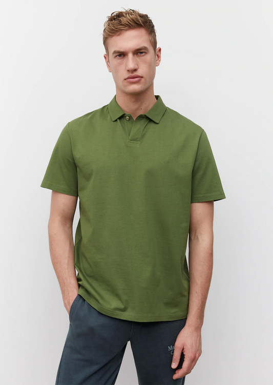 Marc O'Polo English Moss relaxed Poloshirt
