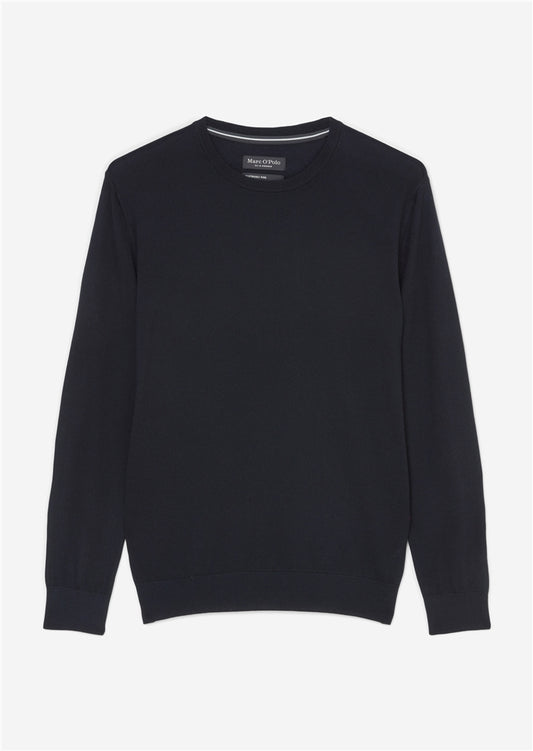 Men's Marc O'Polo Eclipse Italian Merino Wool Knitted Jumper in a relaxed fit and long sleeves available at StylishGuy Menswear Dublin