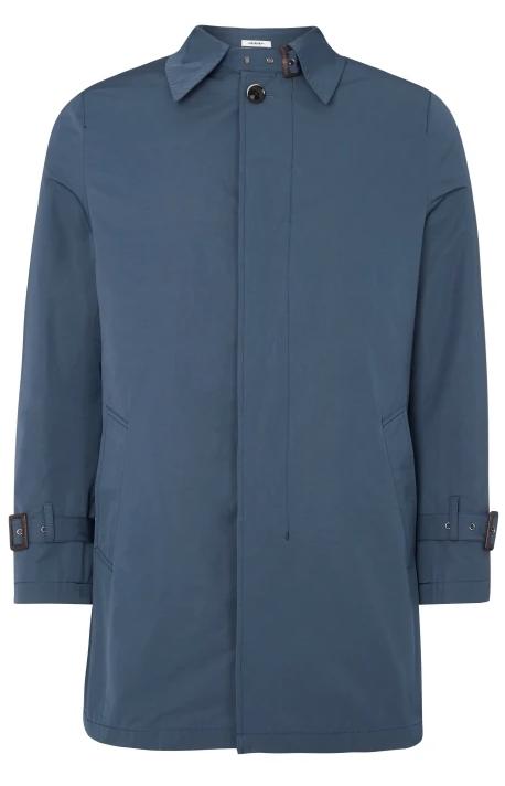Long manteau bleu à larges revers #style #menstyle #streetstyle #chic  #dandy #gentleman #coat #look #homme #el…