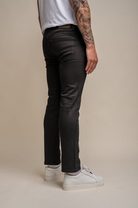 Milano Denim Jeans - Black
